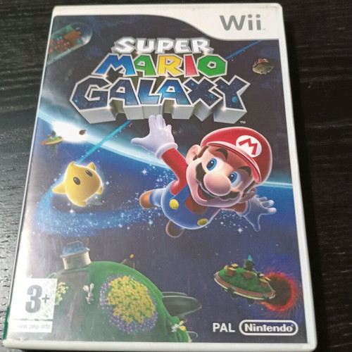Wii Super Mario Galaxy used, no manual
