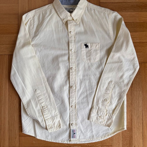 Abercrombie Kids Yellow Shirt for Boys 11-12 Years Like New