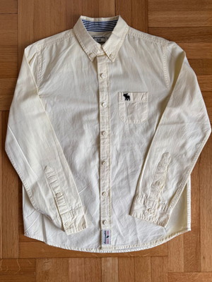 Abercrombie Kids Yellow Shirt for Boys 11-12 Years Like New
