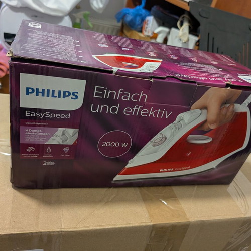 Philips EasySpeed Steam Iron 2000W Like New