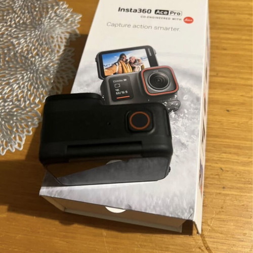 Insta360 Ace Pro action camera with 1TB card