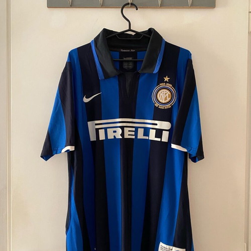 Inter Milan 2008 jersey used, size M