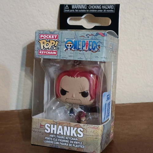 One Piece Shanks Pop! keychain brand new