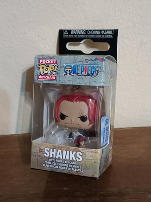 One Piece Shanks Pop! keychain brand new