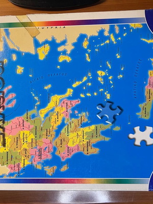 Puzzle of Greece 500 pieces like new