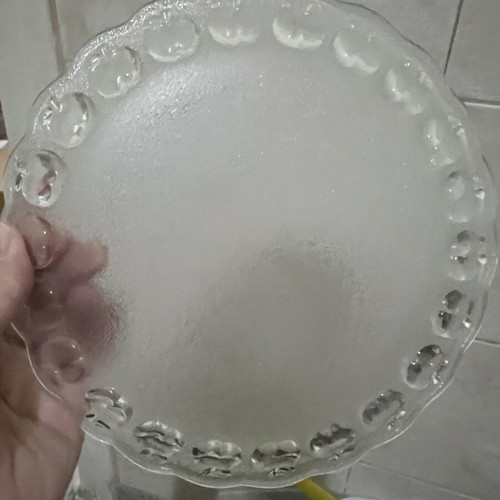Kosta Boda crystal plate new