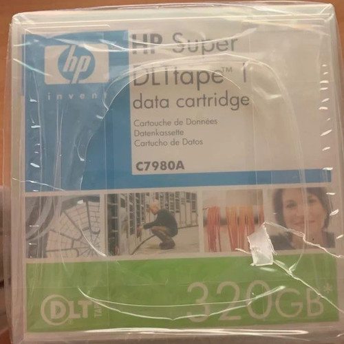 HP Super DLT-1 tape 320GB data cartridge