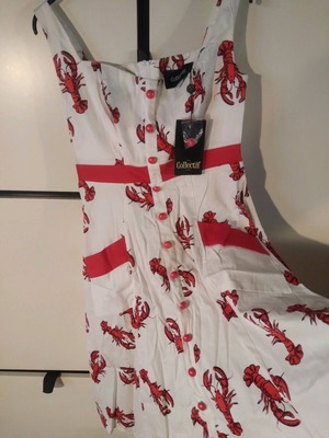 Collectif London dress new, summer print, size L