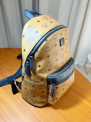 Mcm backpack shoulder bag like new, black and brown