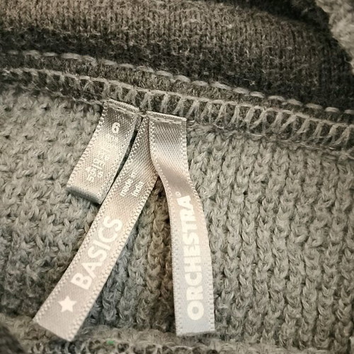 Orchestra gray pullover like new, size 116 cm for 6 years old