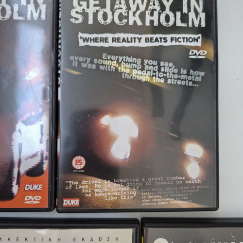 Car DVD set, 5 discs