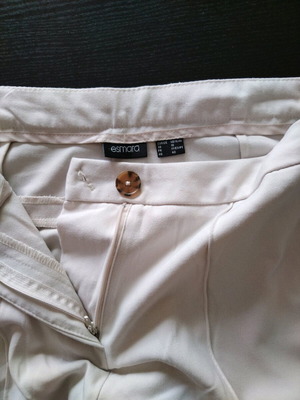 Esmara white elegant pants size 38 like new