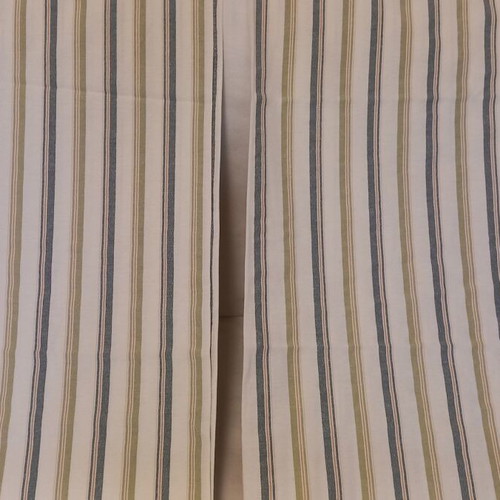 Curtains used, 2 panels, thick cotton fabric