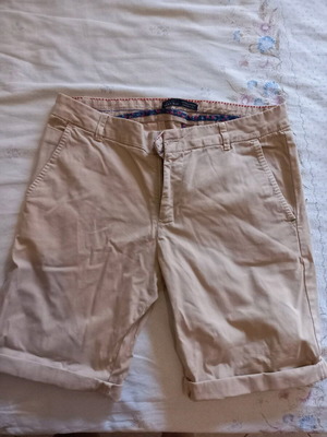 Zara ανδρική βερμούδα σαν καινούργιο, μπεζ, μέγεθος M