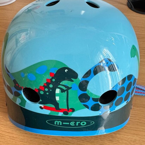 Micro children's helmet like new 53-57cm with adjustable fit