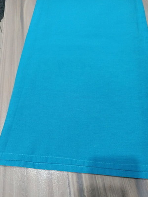 Cotton tablecloth turquoise color 1.30x1.30 like new