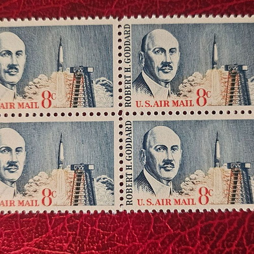 Robert Goddard 1964 US Stamps new