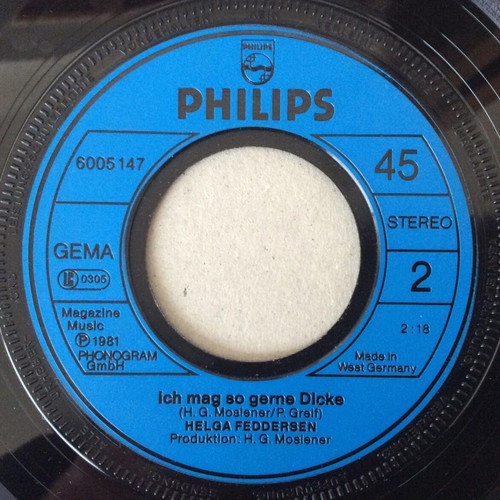 Helga Feddersen Dance Little Bird vinyl record used, pop
