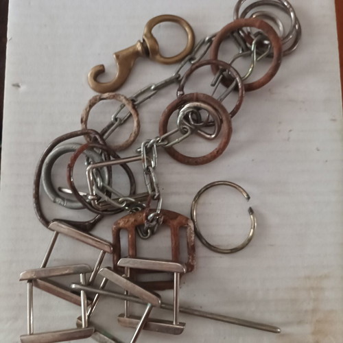 Brass rings lot of 15 used