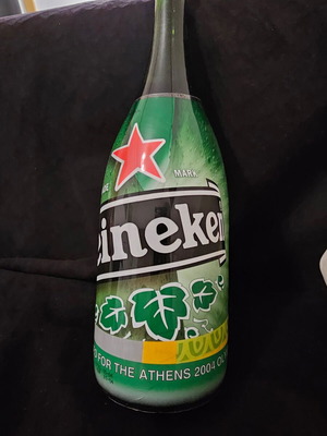 Heineken bottle collectible Athens 2004 sealed like new
