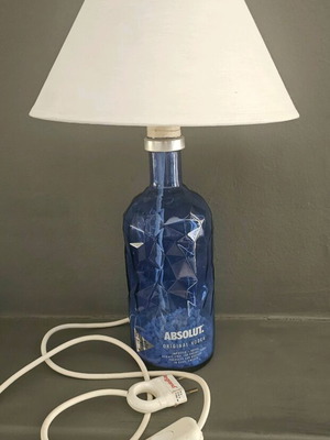 Absolut Blue Diamond collectible functional lamp