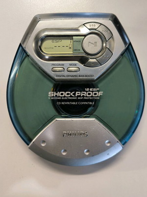 Philips Portable CD Player used for parts or repair