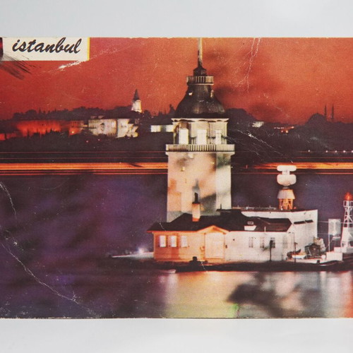 Postcard Constantinople used