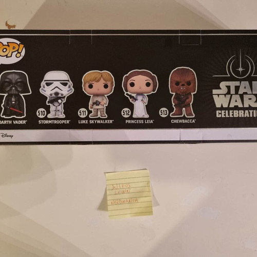 Funko Pop Star Wars Celebration 2022 5-pack new