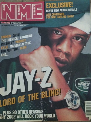 NME Magazine Jay-Z Ιανουάριος 2001 σαν καινούργιο