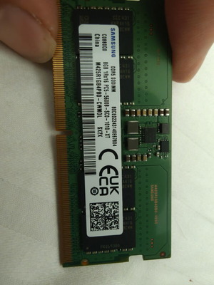 Samsung 8GB DDR5 5600 MHz SODIMM RAM σαν καινούργιο