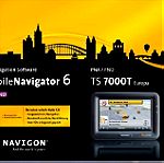  GPS mobile  navigator 6 ts 7000t