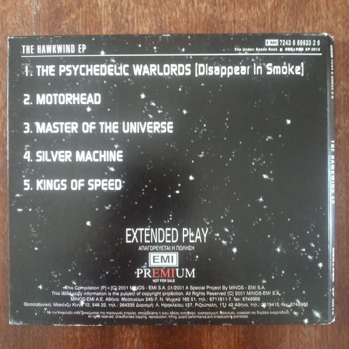 Hawkwind The Hawkwind EP CD used, rock