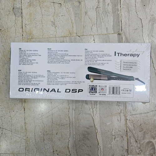 Hair crimper K-10751 new, stainless steel and plastic