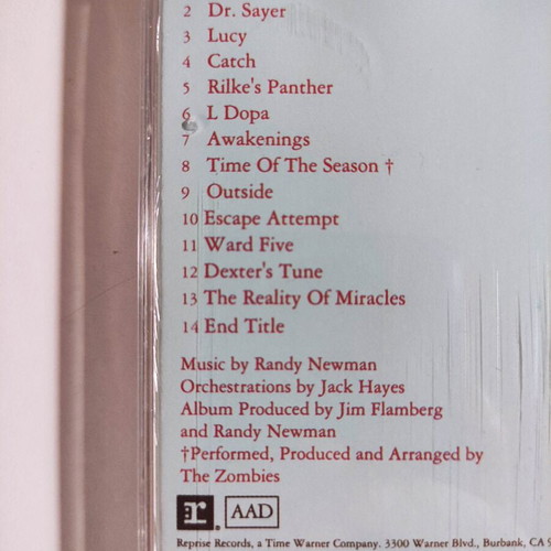 Randy Newman Awakenings soundtrack CD