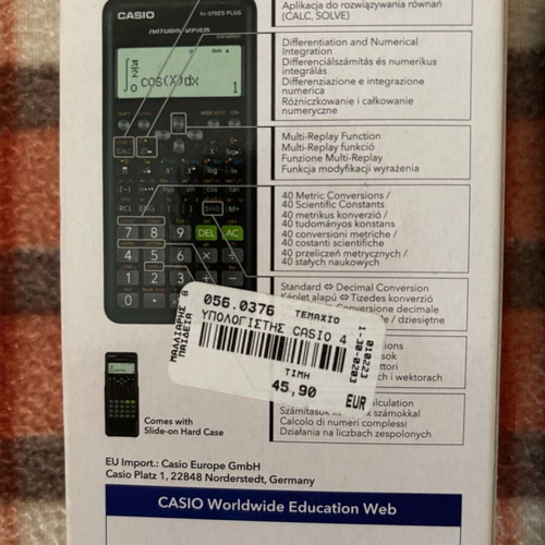 Casio Scientific Calculator fx-570ES Plus like new with batteries