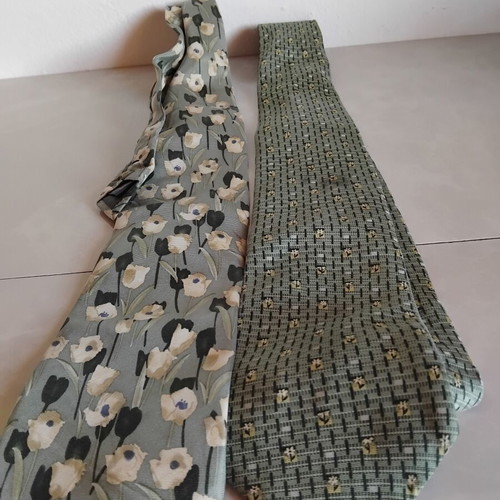 Ties used, set of two