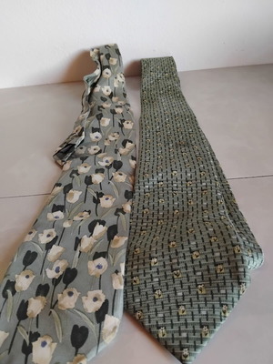 Ties used, set of two