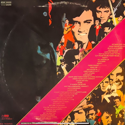 Elvis Presley 40 χρυσές επιτυχίες 2 LP μεταχειρισμένο, rock