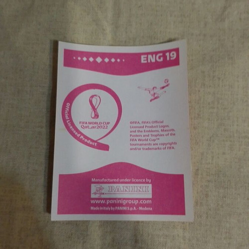 Panini stickers FIFA World Cup Qatar 2022 καινούργια, αριθμοί ENG5, ENG7, ENG19