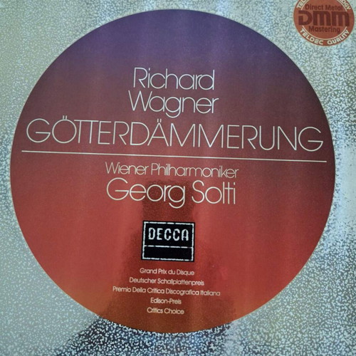 Vinyl set of Richard Wagner works conducted by Georg Solti like new