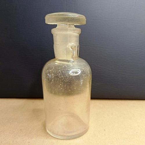 Apothecary bottle used, collectible late 19th century
