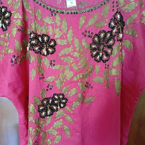 Authentic Egyptian Caftan 100% Cotton Like New, Size M