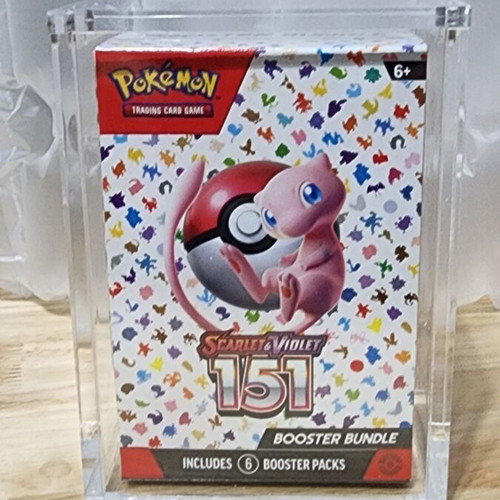Acrylic case for booster bundle brand new