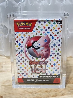Acrylic case for booster bundle brand new