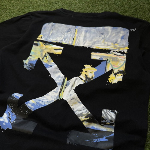 Off-White unisex t-shirt black, excellent condition, size S-M