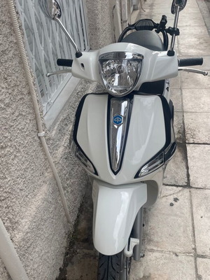Piaggio Liberty 50 2022 σαν καινούργιο, άσπρο σκούτερ 50cc