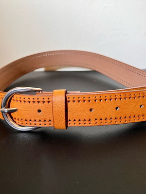 Bershka belt new, soft camel color, size 90
