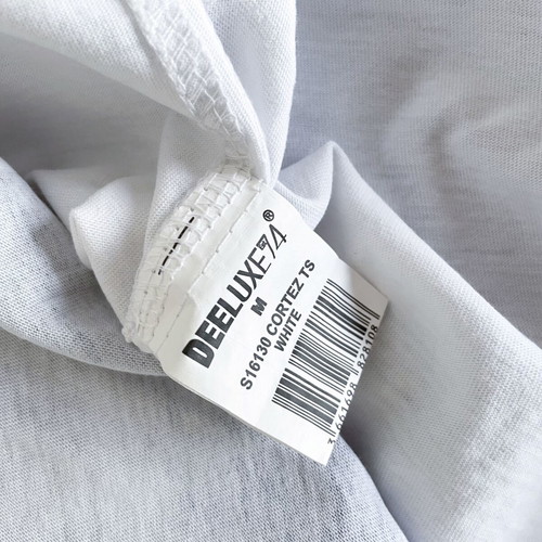Deeluxe T-shirt short sleeve Medium like new, white
