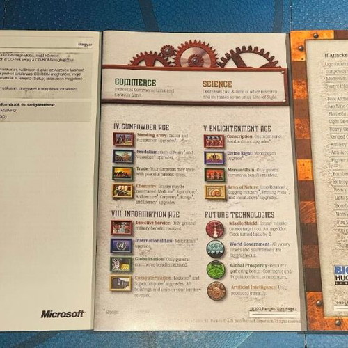 Rise Of Nations Gold Edition PC CD ROM like new