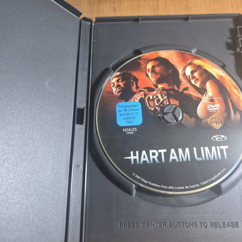 Hart am Limit DVD like new with English and German subtitles